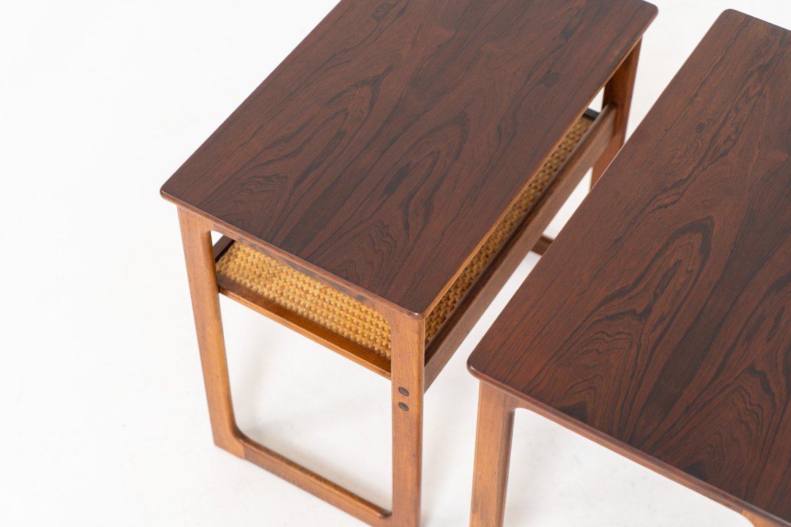 Model 219” nesting tables by Johannes Andersen & Illum Wickelso