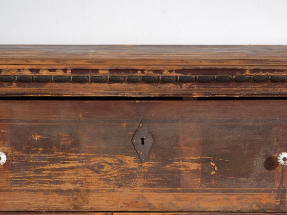 Antique chest of drawers with porcelain handles (c.1920) #77 (photo 34 of 40)