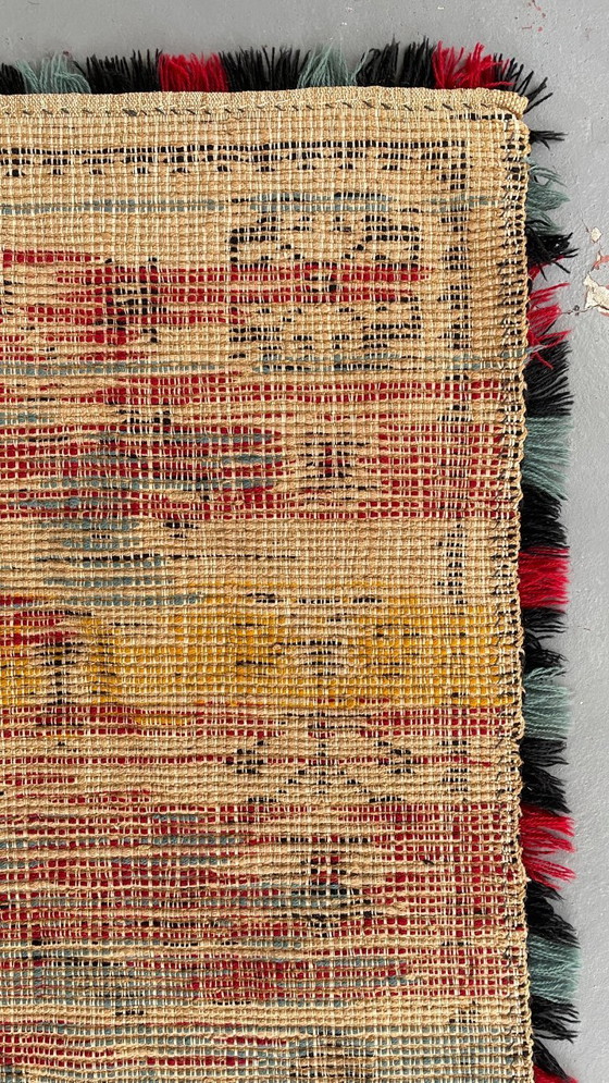 Image 1 of Wandtapijt Decoratief Tapijt Wol Frankrijk Vintage