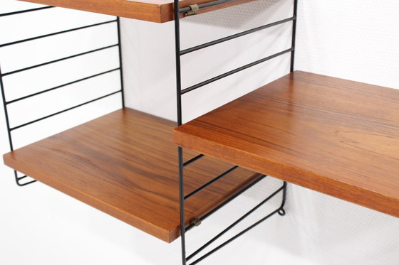 Image 1 of Come nuovo! Scaffale vintage in teak Nisse Strinning, metà secolo, anni '60-'70, n. 8