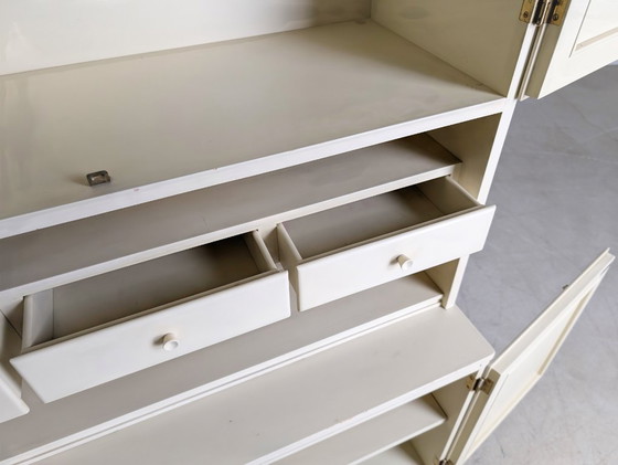 Image 1 of Vintage Svante Skogh boekenkast, shabby chic landelijke stijl kast