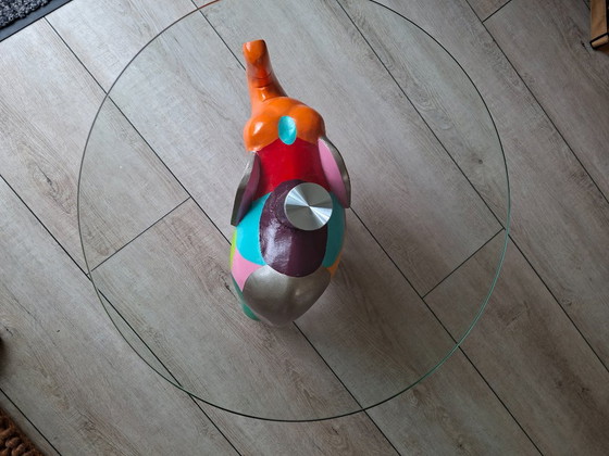 Zeldzame Elephant Parade Bijzettafel 40cm – "As Free As A Bird" (Lia de Craen) – Plastic (photo 5 of 6)