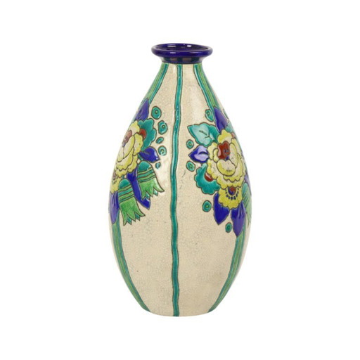 Art Deco Vase Charles Catteau Boch