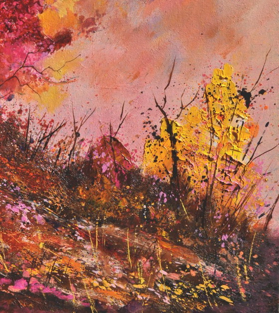 Sunset in Autumn – Paintings & Drawings, Canvas (photo 4 of 5)