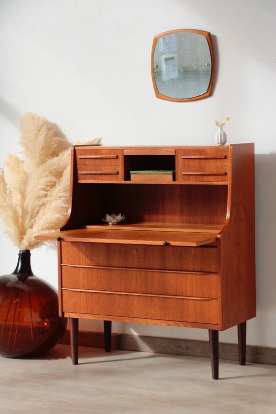 Image 1 of Scrivania da ufficio in teak Royal Board - Svezia - anni '60