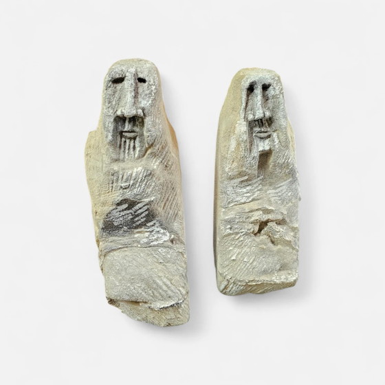 2 x Stein Bildhauerei des niederländischen Künstlers Ad Maas – Stone (photo 4 of 12)