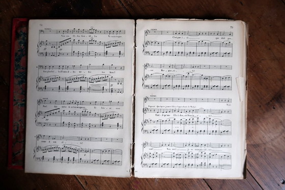 Image 1 of Partition d'opéra française ancienne « Faust » de Charles Gounod, XIXe siècle – Choudens Paris – 2C46