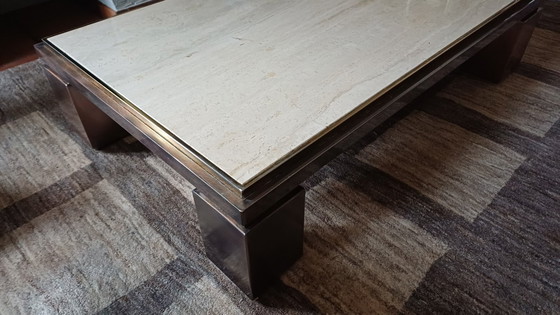 Image 1 of Table basse et d'appoint en travertin