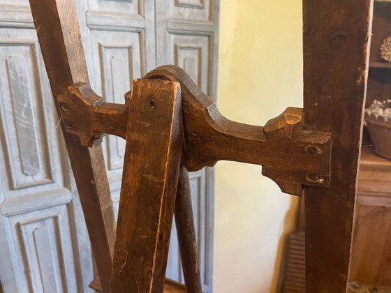 Image 1 of Painter's easel, stage easel, Rococo Revival style