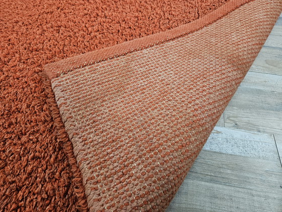 Image 1 of Tappeto vintage in lana rossa italiana degli anni '70