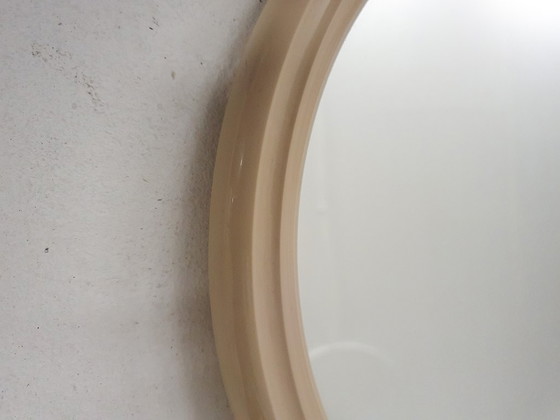 Image 1 of Small mid-century round polyester mirror, The Netherlands 1960's