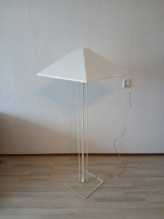 Harco Loor Design – Umbrella Vloerlamp – Vintage – Vloerlampen, Metaal, Plexiglass (photo 3 of 9)