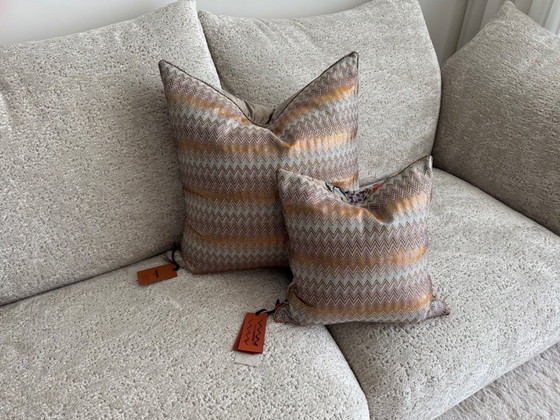 Image 1 of Missoni Home Coussins Sausalito Silves 164