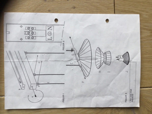 Lampada a sospensione Lira – hanglampen, Glass, Metal (photo 2 of 9)