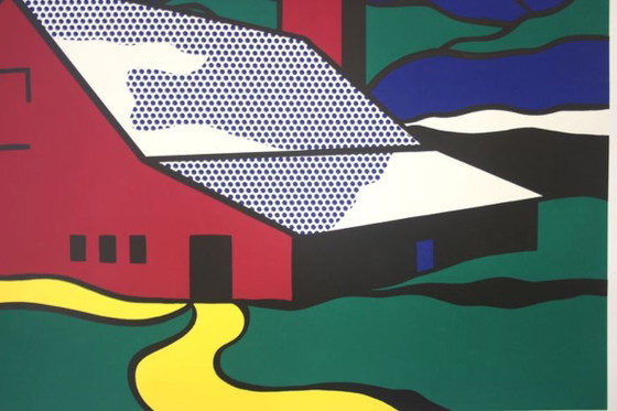 Roy Lichtenstein RED BARN – Lithographien & Drucke, Paper (photo 2 of 5)