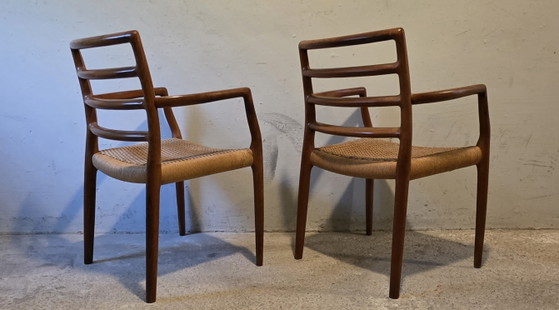 Due Sedie Design Vintage. Niels Otto Møller. Modello 68 – Sedie da pranzo, Wood (photo 3 of 14)