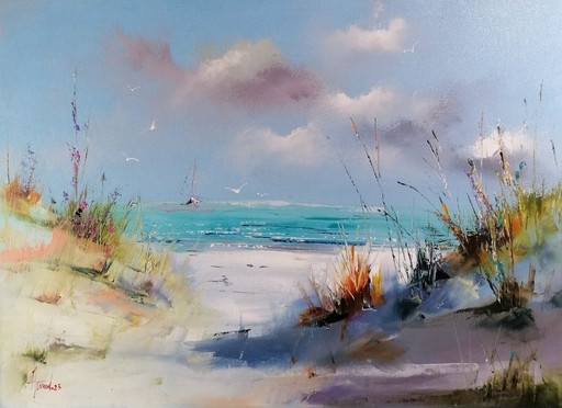 Alfred Aniol - Plage sauvage