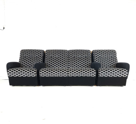 Image 1 of Canapé modulable vintage en 4 parties, design moderne du milieu du siècle