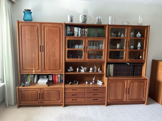 Bel mobile a parete in Teak – Dyrlund, Armadi a muro, Vetro, Legno (photo 4 of 5)