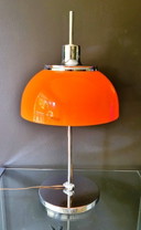 Große Tischlampe Faro für Guzzini 70s