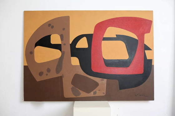 Image 1 of Formes Libres painting, 70s