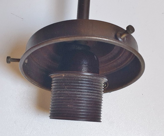 Image 1 of 2 lampade a sospensione Art Déco degli anni '40