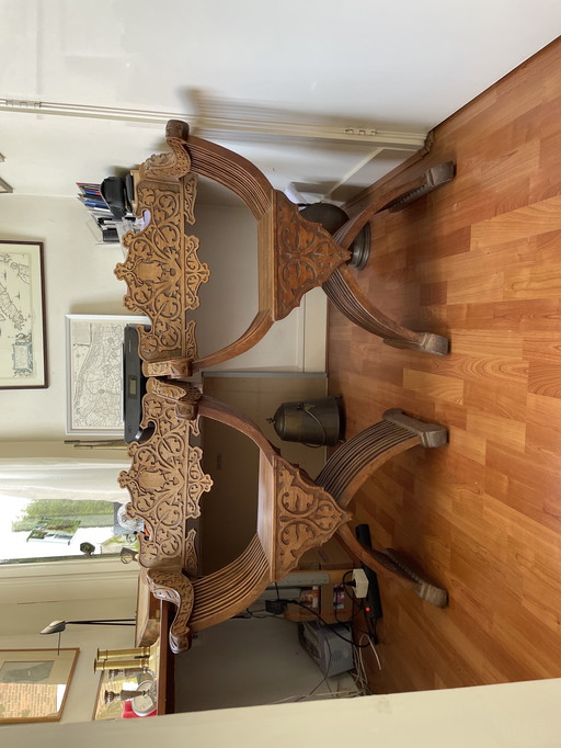 2 belles chaises dagobert anciennes