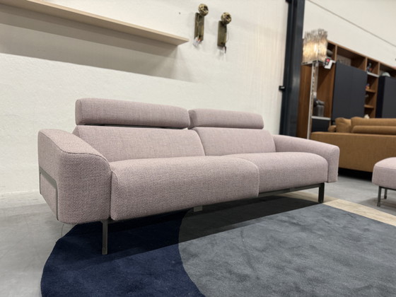 Image 1 of Harvink Custom 3,5 Zits bank met Hocker oud Roze