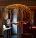 Pendant Lamp Spokes 3 Sospensione LED3 MYLIGHT COPPER DIMMABLE
