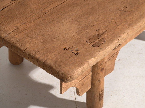 Antieke lage tafel van grenenhout – China, circa 1930 – Salontafels (photo 15 of 40)