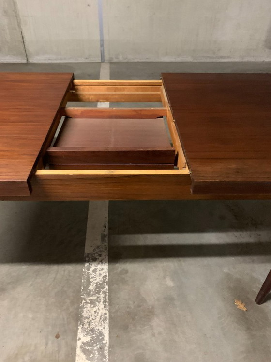 Image 1 of Grande table à manger extensible Louis van Teeffelen pour Webe