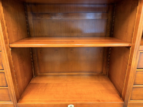 Italian Classic Assi D'Asolo Bookcase – Wood, Brass (photo 15 of 21)