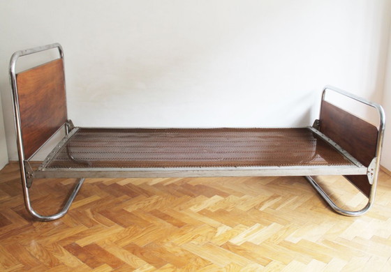 Image 1 of Pair of 1930s Modernist beds