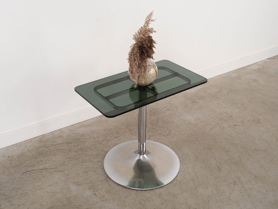 Image 1 of Glass coffee table, Italian design, 1970s, manufactured by Allegri