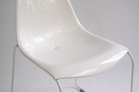 Image 1 of CONNUBIA fiberglass skid-base chair