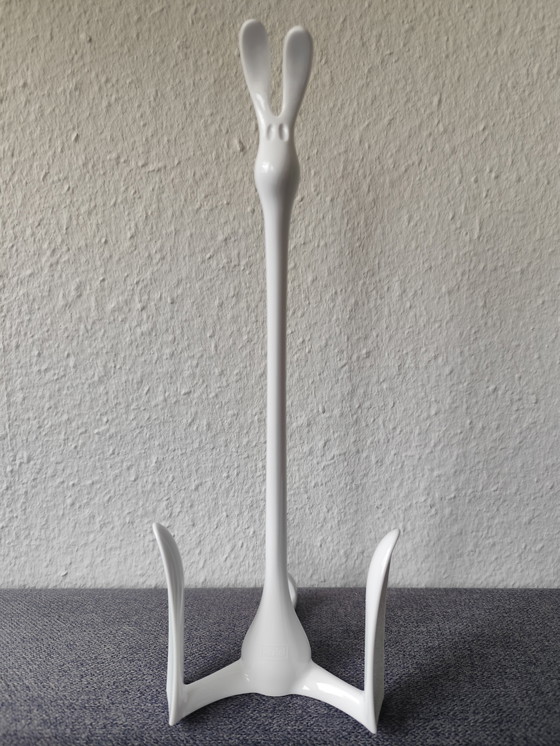 Image 1 of 🤍 Koziol ROGER Kitchen Roll Holder – Cotton White | Made in Germany