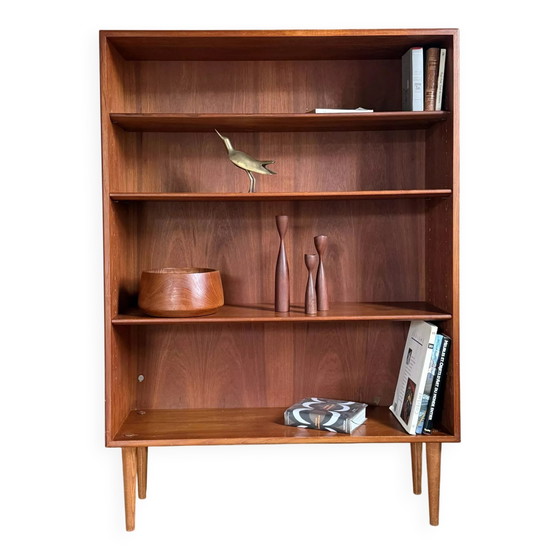 Libreria vintage scandinava in teak di Borge Mogensen – Librerie, Scandinavian (photo 2 of 13)