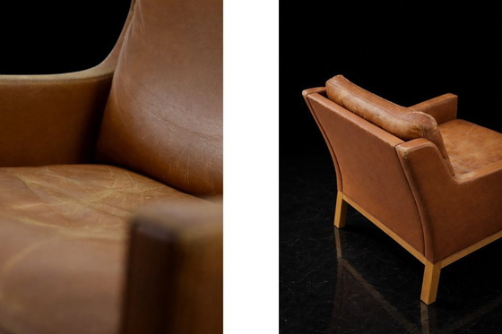 Image 1 of Vintage Deense moderne fauteuil uit het midden van de eeuw Model 39 van Kai Lyngfeldt Larsen voor Søren Willadsen, jaren 60