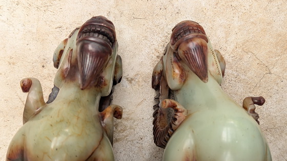 Image 1 of Set unico di capre cinesi di giada