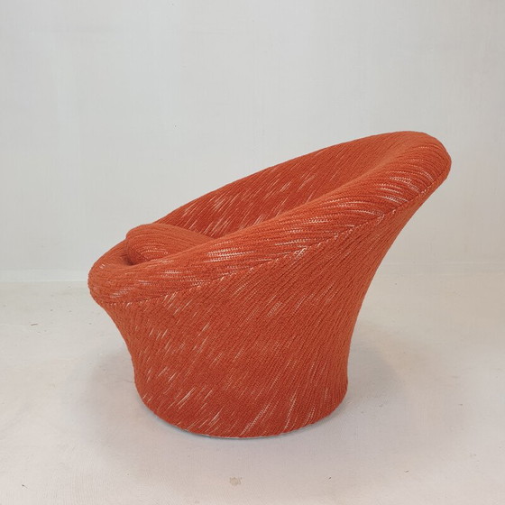 Image 1 of Vintage paddenstoel fauteuil en voetenbank van Pierre Paulin voor Artifort, jaren 1960