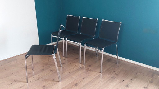 4x Bontempi Net Chair by Daniele Molteni 1990's