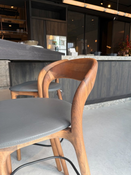 Image 1 of Sgabello da bar Artisan Neve light