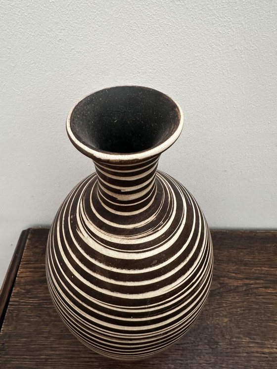 Image 1 of Vase Vintage Ethnique H 31 Cm