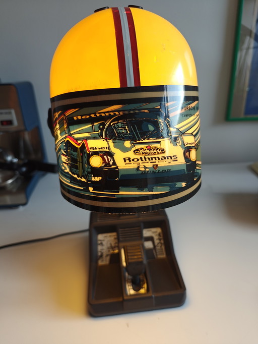 Fase race Helmet lamp Porsche rothmans