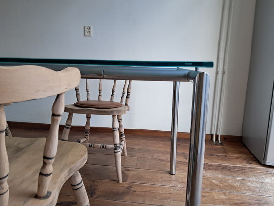 Image 1 of Mesa de comedor de vidrio mate de De Bijenkorf