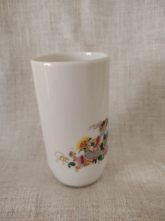 Vaso vintage Rosenthal 1001 Nacht, Vasi, Porcellana, Multicolore (foto 3 di 8)