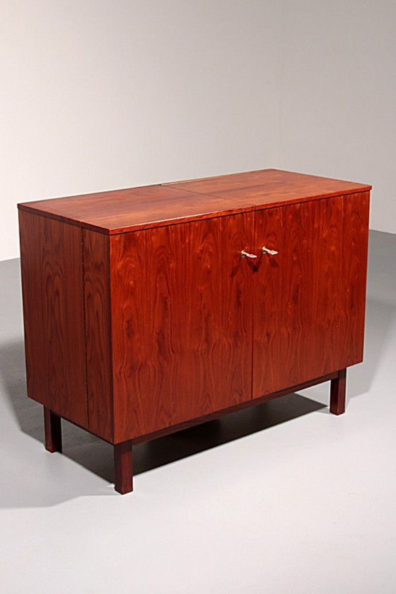 Image 1 of Timeless Scandinavian Mini-Bar with Mid-Century Charm 1960
