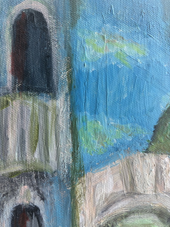 Dipinto Acrilico Paesaggio Veneziano – Dipinti e disegni, Canvas (photo 4 of 7)