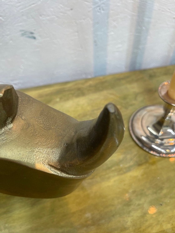 Image 1 of Rinoceronte dorato vintage