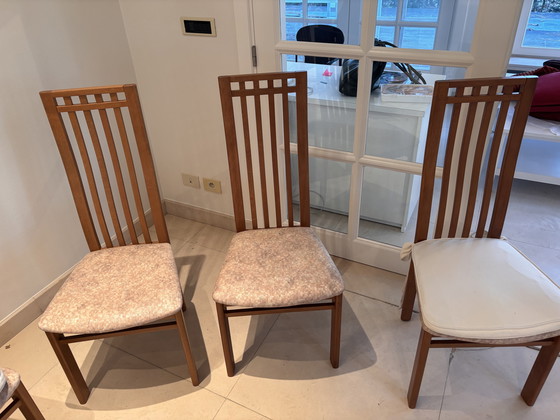 Image 1 of Table de salle à manger Molteni avec 8 chaises